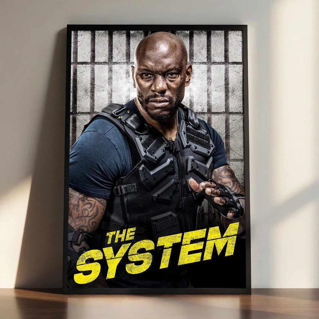 The System – Gritty Action Thriller Poster