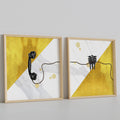 Connected in Gold: Set of 2