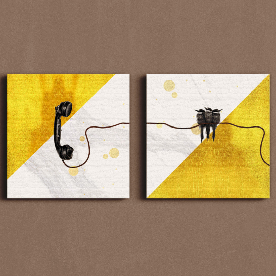 Connected in Gold: Set of 2