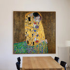 The Kiss – by Gustav Klimt