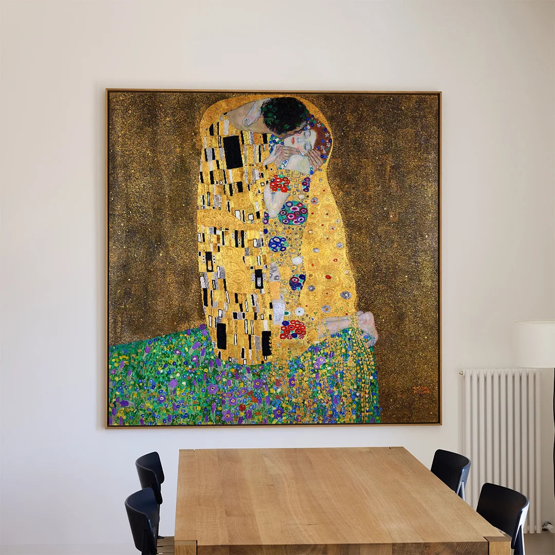 The Kiss – by Gustav Klimt