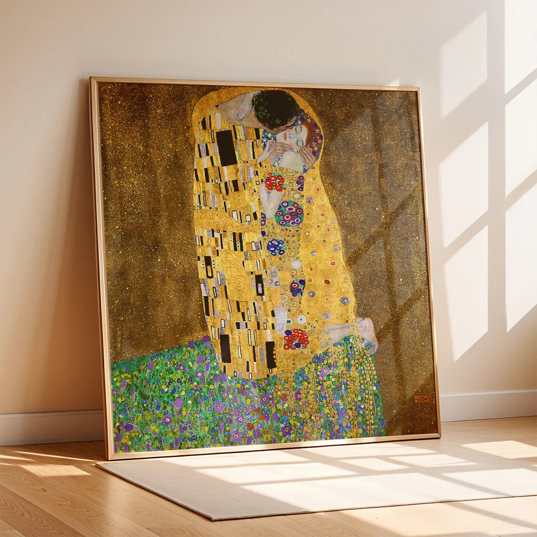 The Kiss – by Gustav Klimt