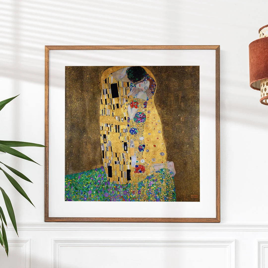 The Kiss – by Gustav Klimt