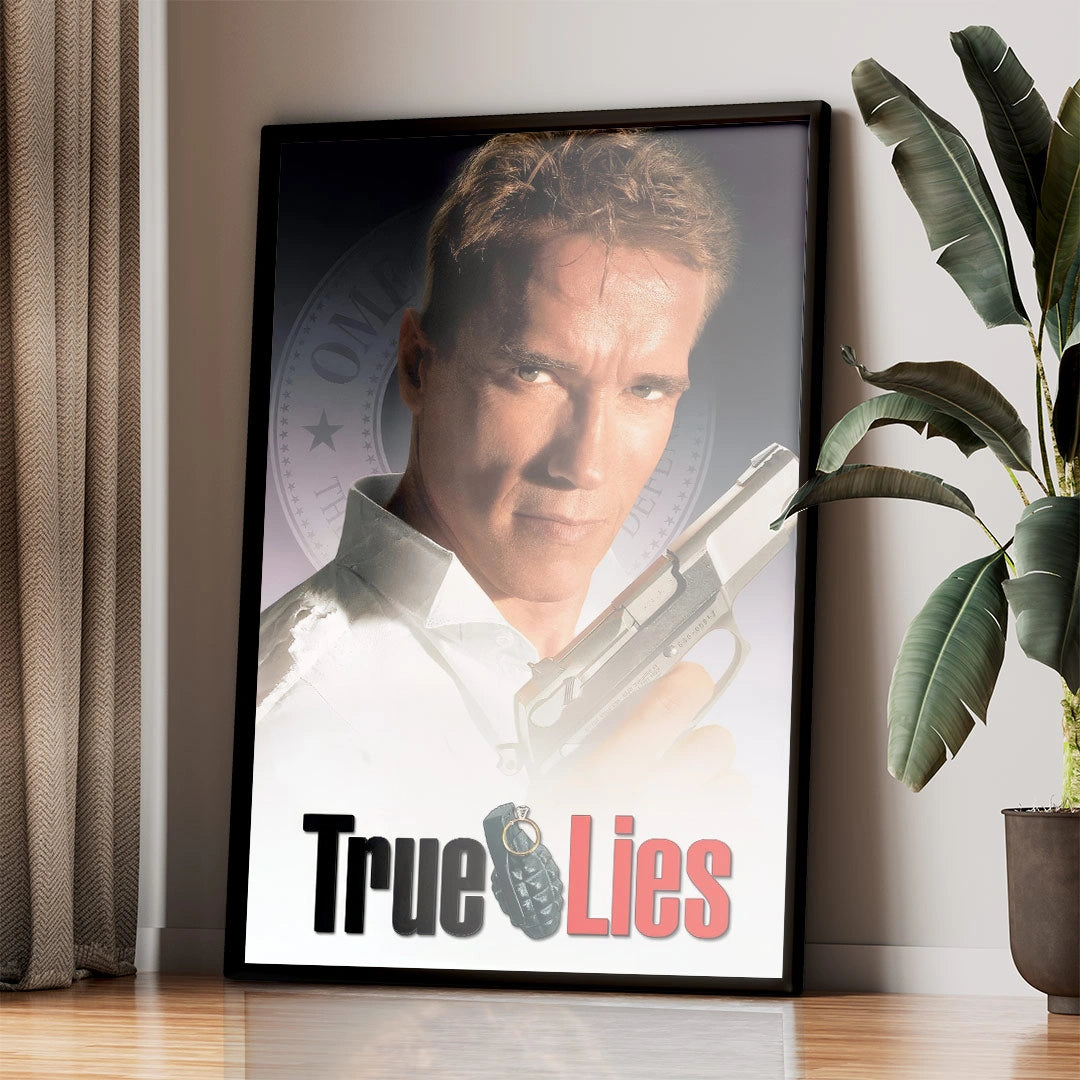 True Lies – Classic Action Comedy Thriller Poster