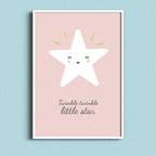 Twinkle Twinkle Little Star – Cute Nursery Wall Art Poster