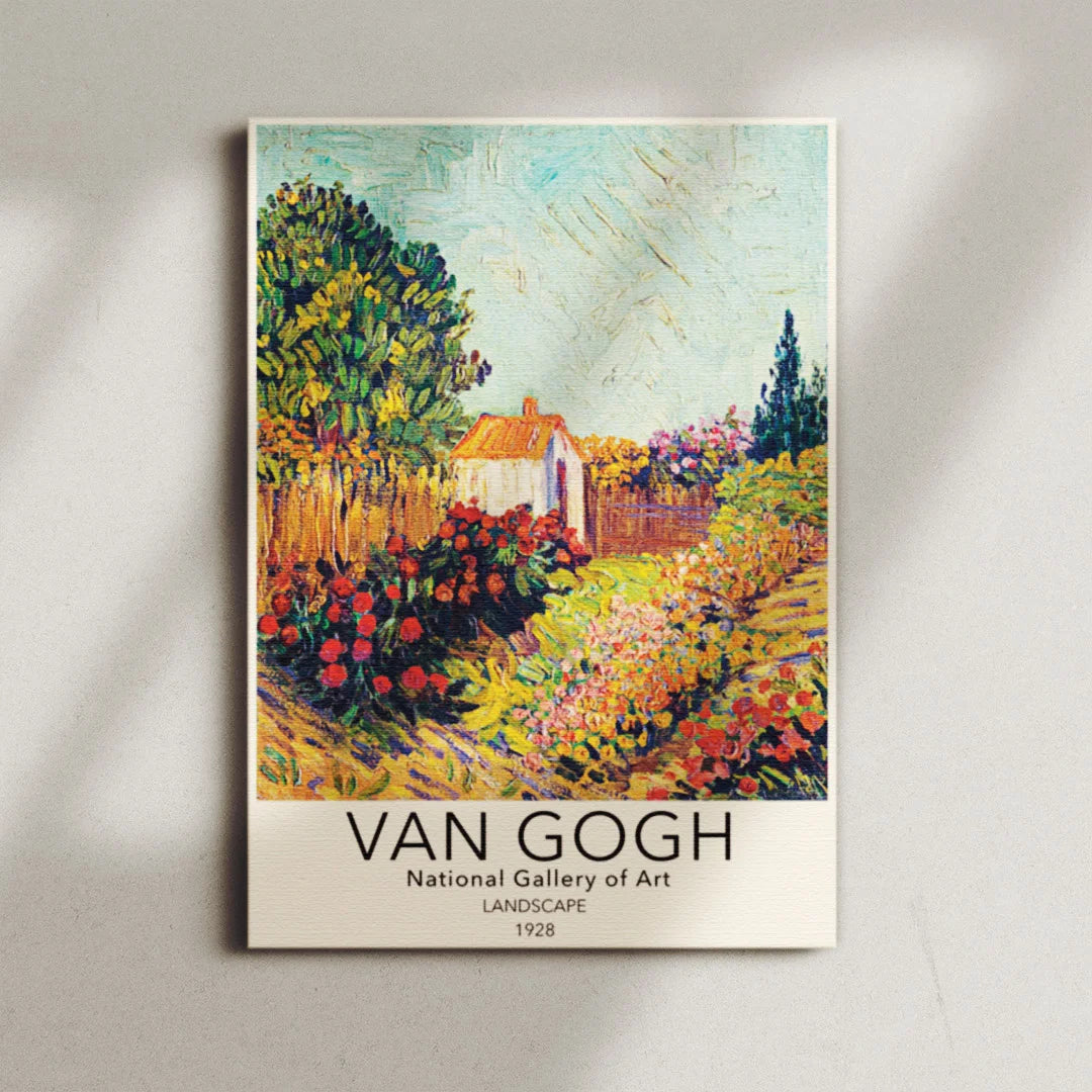 Garden Landscape – by Vincent van Gogh