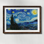 The Starry Night – by Vincent van Gogh