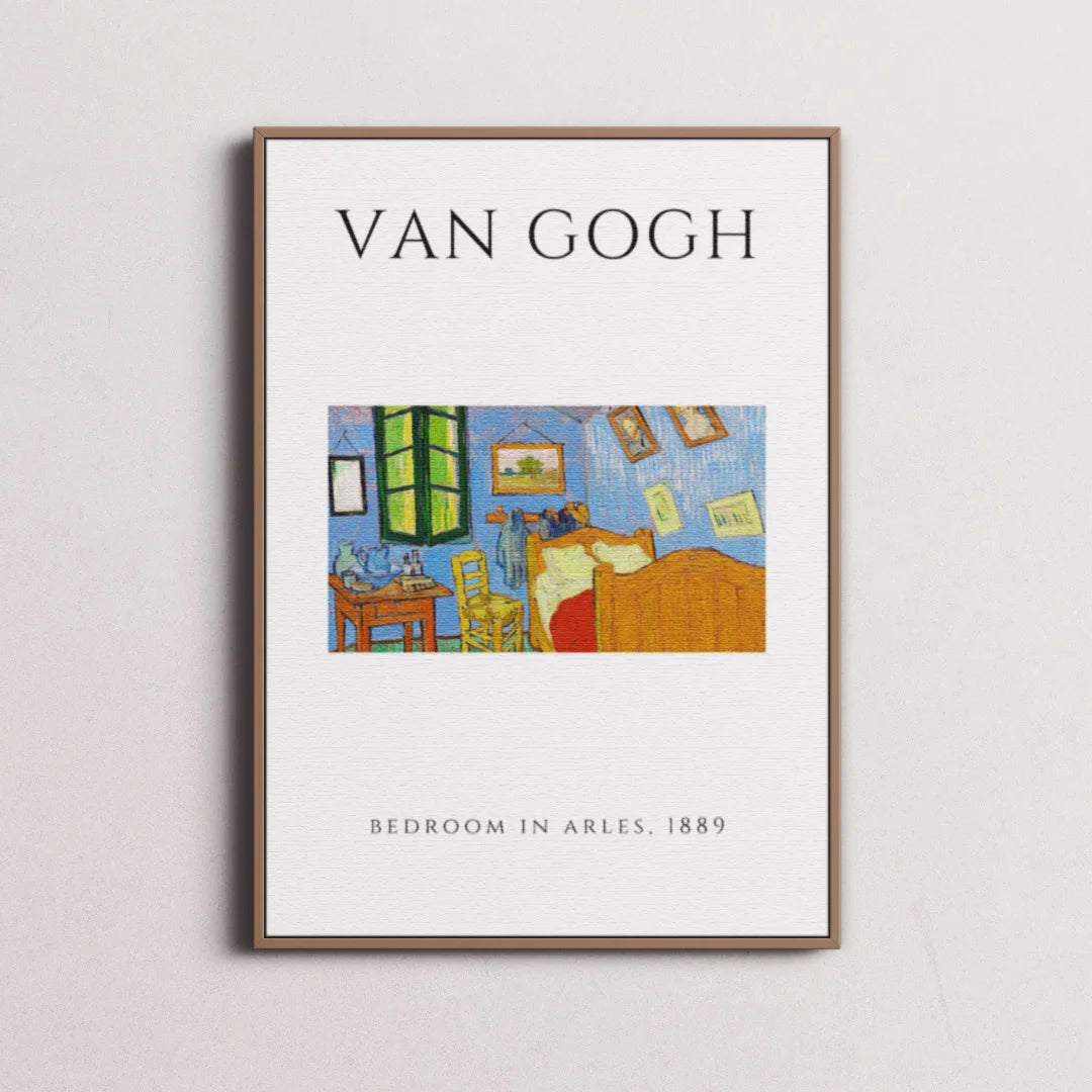 Bedroom in Arles – by Vincent van Gogh
