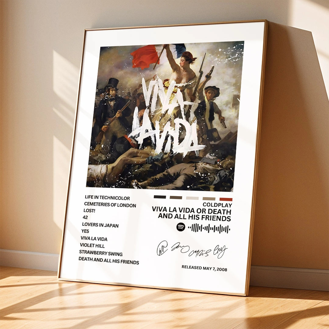 Viva La Vida Album Poster