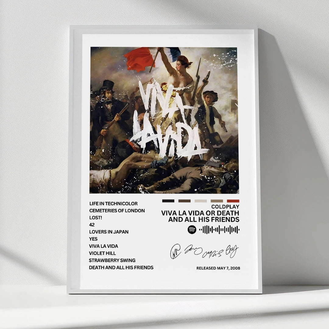 Viva La Vida Album Poster