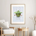 Creative Watermelon – Playful Minimal Fruit Wall Art