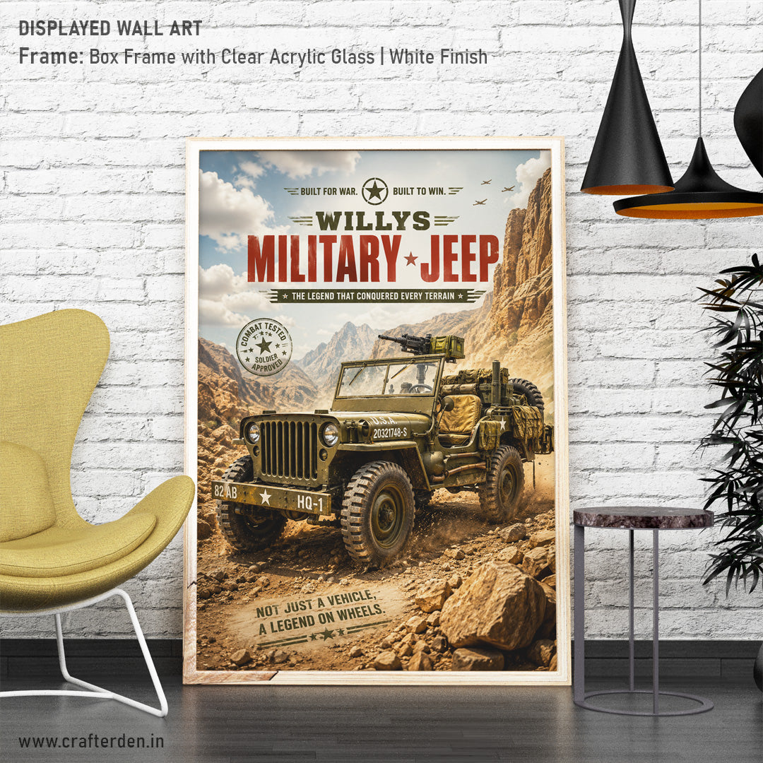 Willys Military Jeep – Built for War, Built to Win
