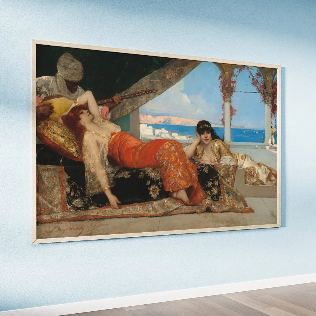 The Harem Concert – by Benjamin-Constant