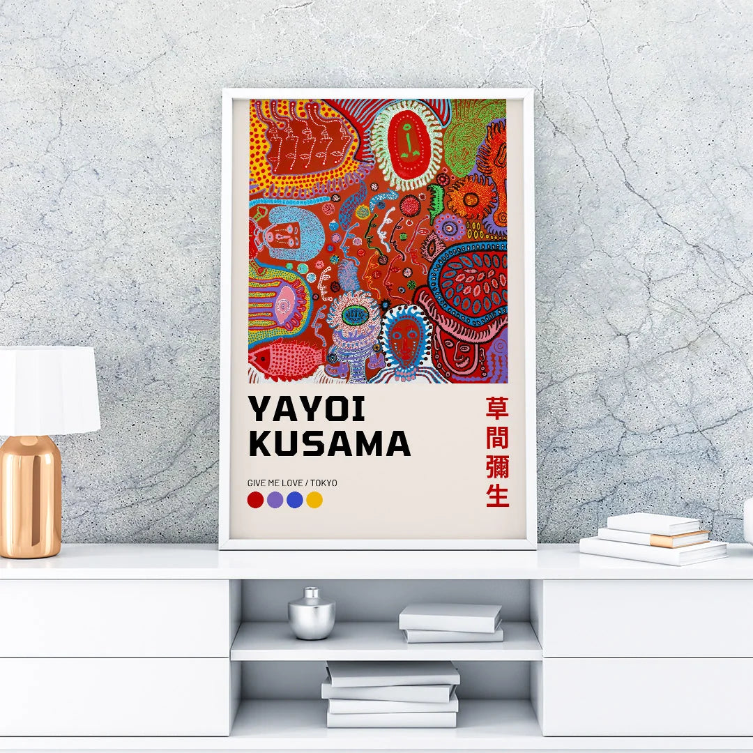 Yayoi Kusama – Abstract Expression Print