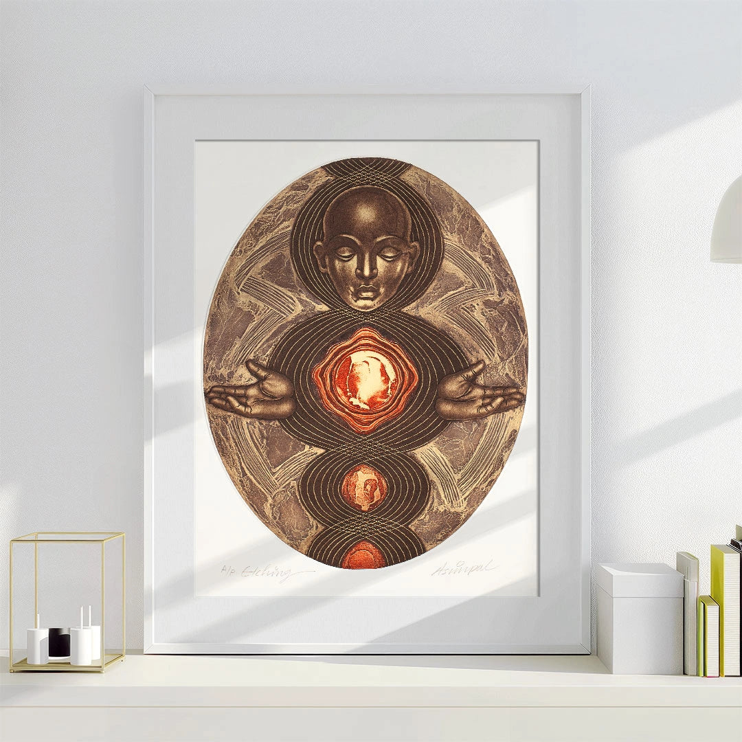 Radiant Core by Asim Pal