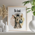 Be Kind Zebra