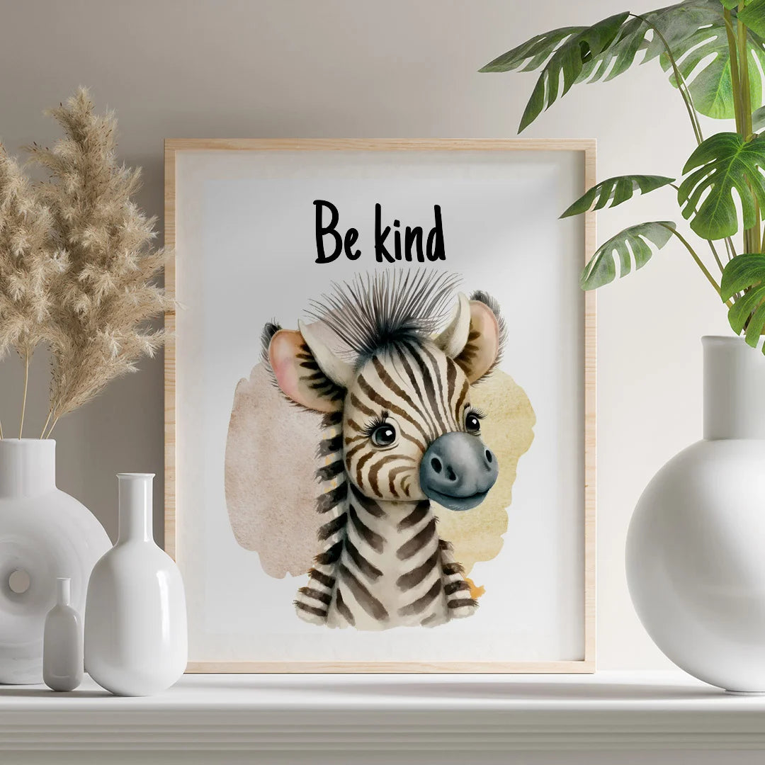 Be Kind Zebra