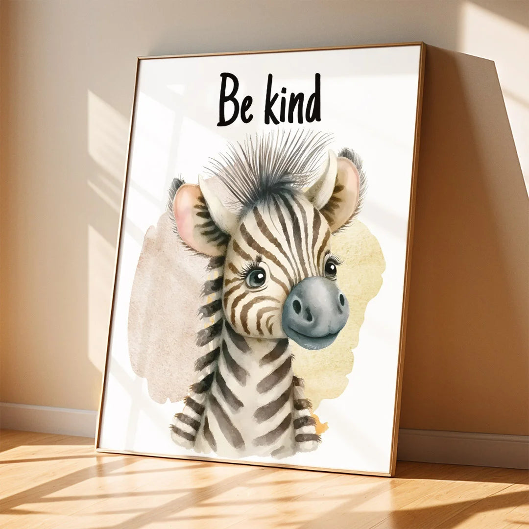 Be Kind Zebra